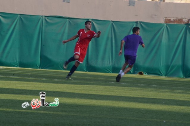 نادي الوحدة يطحن سروتكين4-0 على ارض الملعب الشرقي بالكادر المحلي واللاعب القسماوي يثبت نفسه